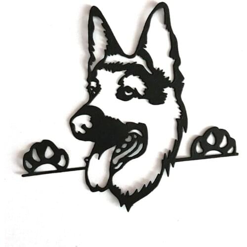 E7CB Naughty Dog Metal Cutting Dies Stencil Scrapbooking DIY Album Stamp Paper Card Embossing Decoration Craft