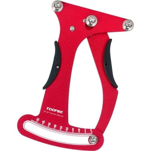 TOOPRE Bike Spoke Tension Meter Iamok Bicycle Spokes Alignment Tool Steel Wire Wheel Set Rim Adjustment Tools