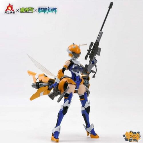 IN-STOCK 1/12 ASSAULT ANGELS MS Girl B.E.E by Nuke Matrix Assembly action robot Toys Figure