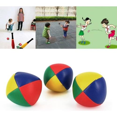 3pcs/pack Fun And Exercise Child Magic Circus Juggling Balls Classic Bean Bag Juggle Beginner Kids Toy Kids Interactive Toys