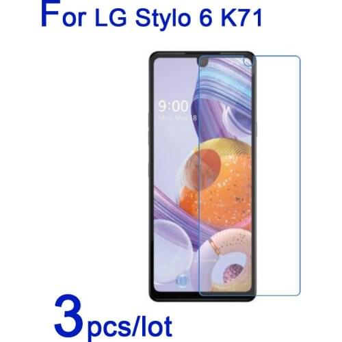 For LG Stylo 6 K71 LCD protection film,3pcs/lot Soft Screen Protectors Clear/matte/Nano Explosion-Proof Protective Films