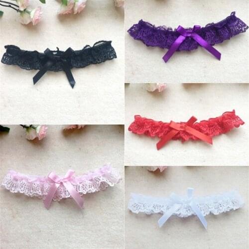 Sexy Women Girl Lace Floral Bowknot Wedding Party Bridal Lingerie Cosplay Leg Garter Belt Suspender