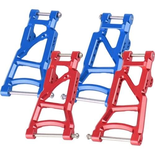1Pair for 1/10 Slash 2WD Rustler Ford F-150 Raptor Aluminum Alloy Rear Arm RC Car Replacement Accessories