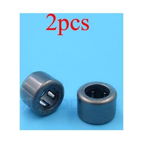 2 Pieces 6.35mm Needle Roller Bearing 6.35*11*7.85mm Pin Roll Rat Tail Bearing for RC Boat Model