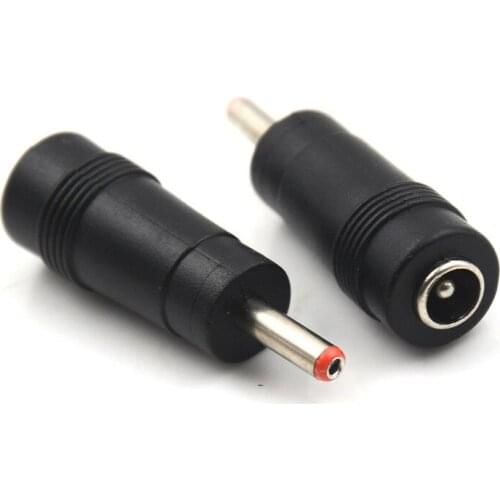 2pcs New DC Power Plug Connector Socket Adapter 5.5*2.1 Female to 3.5*1.35mm Male Lighting Accessories