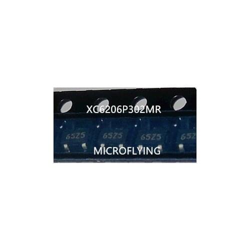 50PCS XC6206P302MR XC6206P302M XC6206P 65Z5 SOT-23 LDO regulator Step-down IC