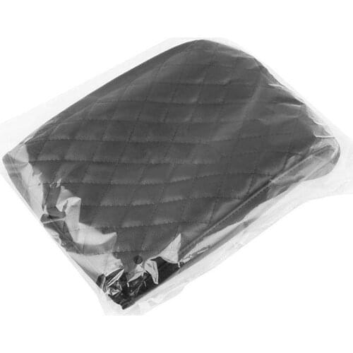 Car Armrest Cushion Console Box Cover Pad Mat PU Leather for Toyota Tacoma