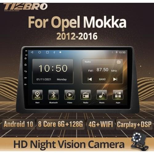 2DIN Android10.0 Car Radio For Opel Vauxhall Mokka 2012-2016 GPS Navigation Auto Radio Car Receiver Bluetooth Player NO 2DIN DVD