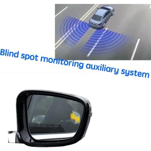 Car BSD BSM BSA Blind Area Spot Warning Drive Mirror Rear Radar Detection System For BMW 7 G11 G12 2015~2019