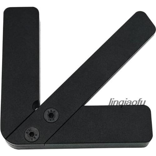 Woodwork line drawing tool 45 degree auxiliary tool, photo frame DIY wood center point circle ruler