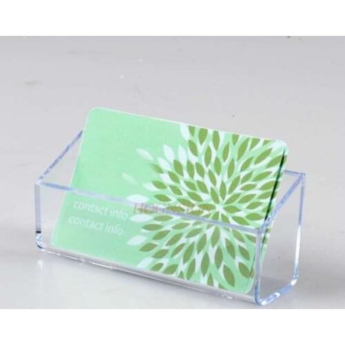 Multifunctional business card box imported transparent acrylic wall card holder crystal business card holder box