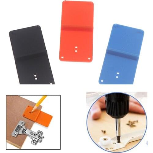 Hinge Hole Drilling Guide Locator Hole Opener Template Door Tools For Woodworking 35mm 40mm Dropshipping