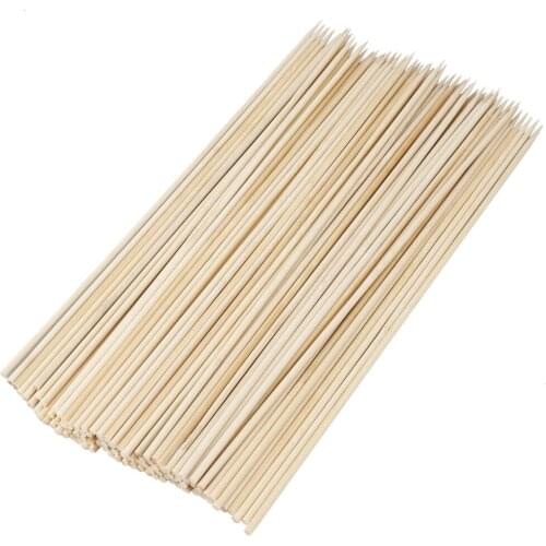 Bamboo Plant Sticks 300*4.0mm 100PCS Wooden 100Pcs/Set Gardening Tool Cane Stands Agriculture Handicrafts Using Garden Supplies