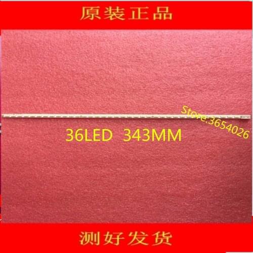 2PCS 343mm LED Backlight Lamp strip BAR 36leds For Samsung 27'' LCD TV S27E360H S27D360H M3LE-270SM0-R2 CY-MJ270BNLV1V S27D390H