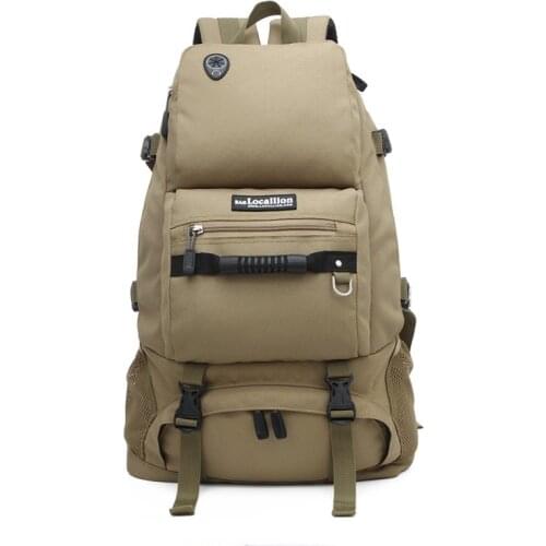 45L Waterproof Polyester Travel Backpack Rucksack Outdoor Sport Bag Mountaineering Camping Hiking Trekking Backpack Mochila