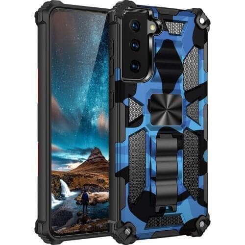 For Samsung Galaxy A51 A71 A52 A72 Case Hard With Stand Armor shockproof Camouflage protective Back Cover Case For Samsung M51