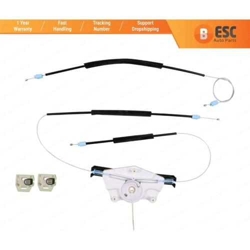 ESC Auto Parts EWR420 Electrical Power Window Regulator Repair Kit Front Right Door 1M0837756 for Seat Leon MK1 1998-2004