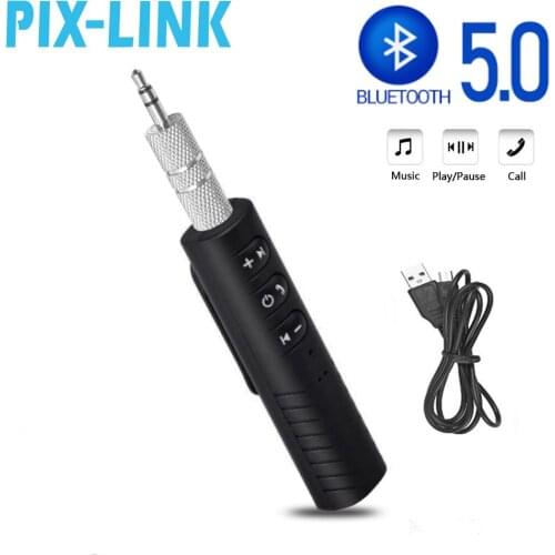Wireless Bluetooth Receiver 5.0 Adapter Jack3.5mm Wireless Receiver Adapter Auto AUX Kit Car For PC Music MP3 Speaker Headphone