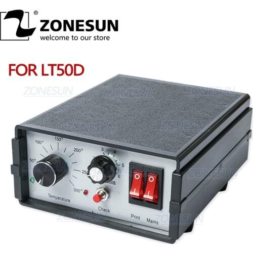 ZONESUN Control Box For LT-50D Labeling Machine Bottle Labeling Machine Labeller
