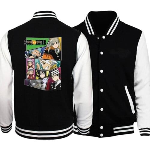 Boku No Hero Academia Baseball Men Japan Anime Deku Jackets Coats Winter Autumn White Black Sportswear Bomber Outwear Plus Size