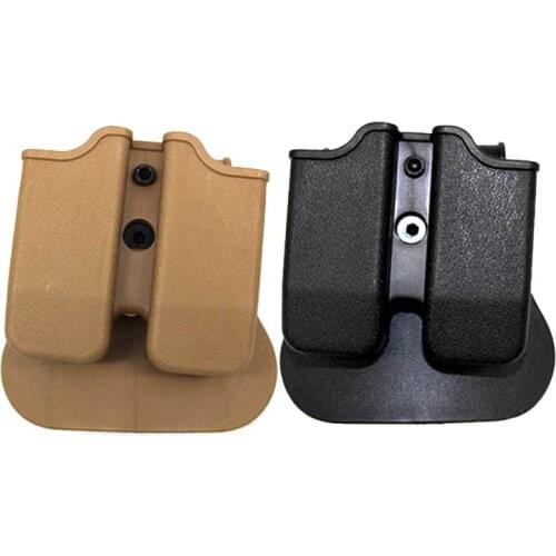 IMI Tactical Pistol Double Magazine Pouch for Glock 17 19 Colt 1911 Beretta G2C Makarov Airsoft MAG Pouch Case Accessories