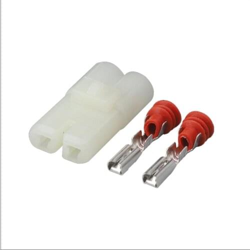 DJ7022-2.3-21 car wire female cable Waterproof sheath 2 pin connector automotive Plug socket include terminal and seal