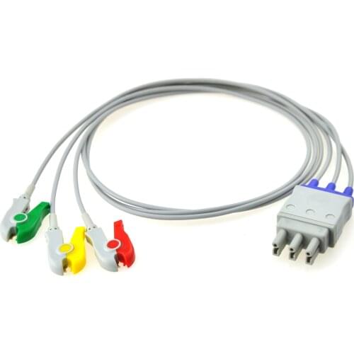HP M1635A 3 Lead Leadwires,Clip,IEC