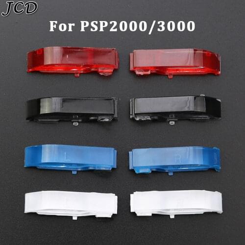 JCD Red/ Black/ Blue/ White Color L R Trigger Button replacement for PSP2000 PSP3000 Left Right LR button for PSP 2000 3000