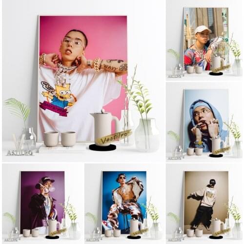 Jp The Wavy Rapper Singer Poster Hip Hop Star Wall Art Print Picture Music Album Cover Home Decor Wall Stickers Canvas Painting