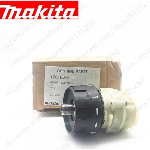 Gearbox Gear box for Makita BDF459 BDF459Z DDF459 DDF459Z 126188-9