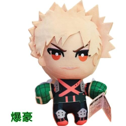 3pcs 13/23cm Lovely Anime Bakugou Katsuki Todoroki Shoto Midoriya Izuku Dolls Hero Academia Products Cartoon Toys Childern Gifts