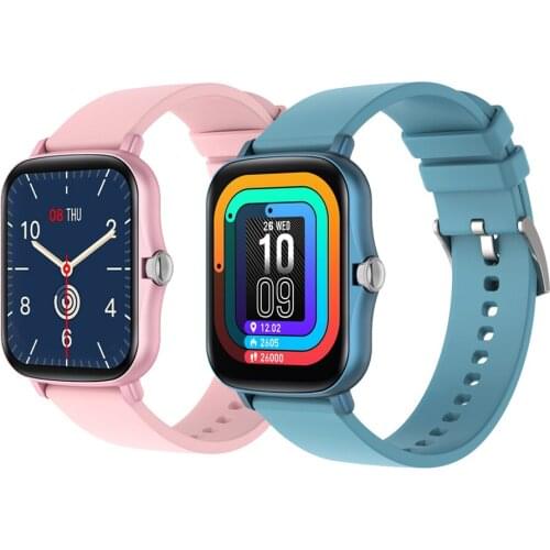 Smart Watch Women Full Touch Blood Pressure Heart Rate Fitness Tracker IP67 Waterproof Sports Woman Smartwatch For Android IOS