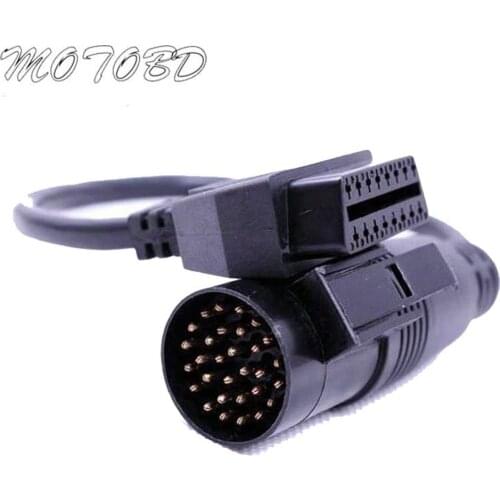 New OBD OBD2 16Pin Adapter For IVECO 30Pin to 16Pin Female Truck OBD2 Cable OBDii Connector Truck For IVECO 30 pin