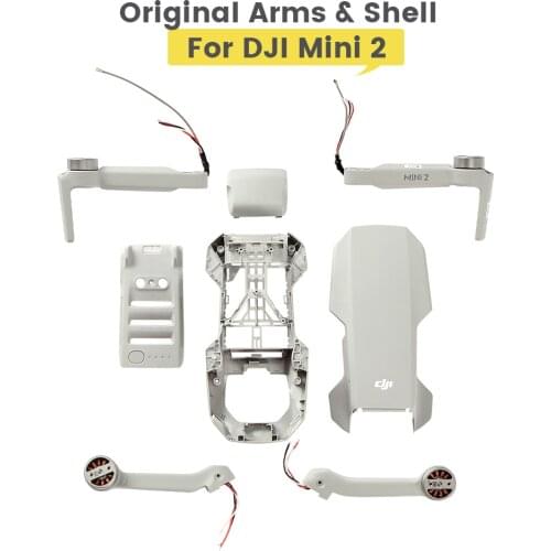 Original Brand New Mavic Mini 2 Left Right Front Rear Motor Arm Upper Bottom Body Shells Top Cover For DJI Mini 2 Spare Parts
