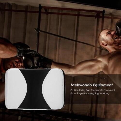 PU Kick Boxing Pad Taekwondo Equipment Focus Target Punching Bag Fitness Training Sandbag