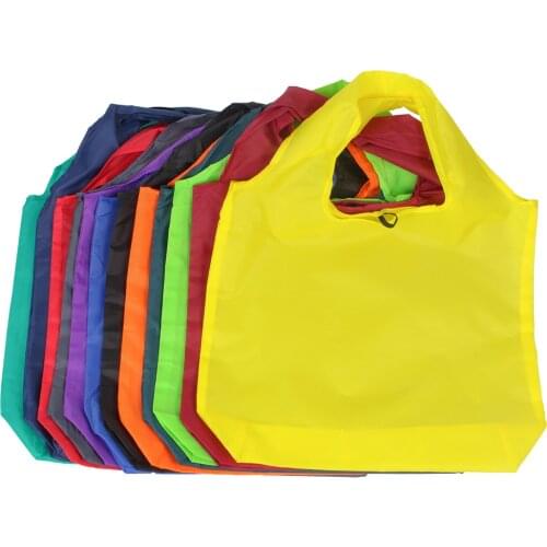Oxford Grocery Pouch Reusable Shopping Bag Fruit And Vegetable Handbag For Super Market Travelling Pocket Can Be Customized