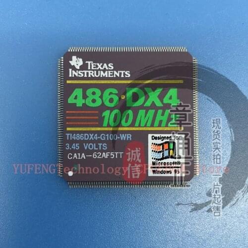TI486DX4-G100-WR Antique cpu collection testimony of history antique computer accessories