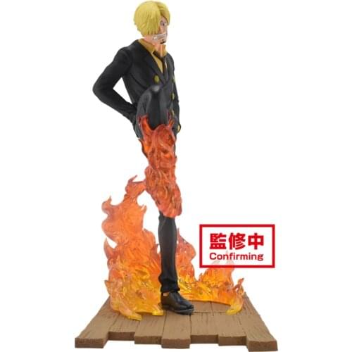 In Stock One Piece Vinsmoke Sanji Anime Action Figure 15Cm Japanese Peripherals Hand-Made Collection Pvc Model Toys