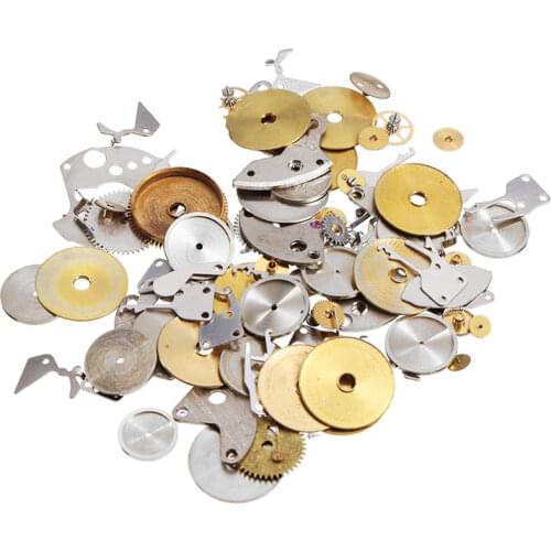 10g/bag Wrist Watch Old Parts Tiny-medium Size Steampunk Gears Accessories Gears Wheels Steam Punk For DIY Bracelet