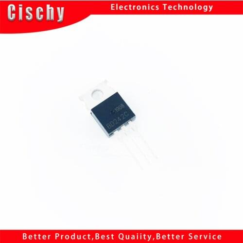 10Pcs/ lot BD242C BD242 242 TRANS PNP 100V 3A BIPO TO-220 Original Product