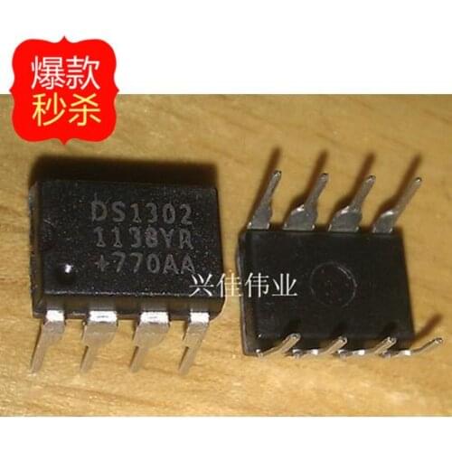 10PCS The new DS1302 DS1302N clock circuits / Clock / Timing - Real Time Clock DIP-8