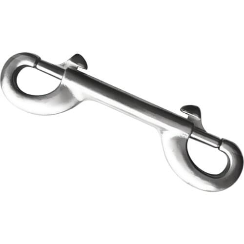 10cm/4' Scuba Diving 316 Stainless Steel Double Ended Snap Bolt Clip Hook Double Ended Snap Accessories Tools Diving Equipment
