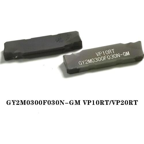100% Original GY2M0300F030N VP10RT GY2M0300F030N 10pcs Numerical control Slot Blade CNC lathe Insertion Efficient And Durable