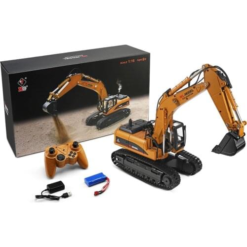 16800 1/16 RC Excavator Engineering Vehicle with Lighting Sound RC Trucks