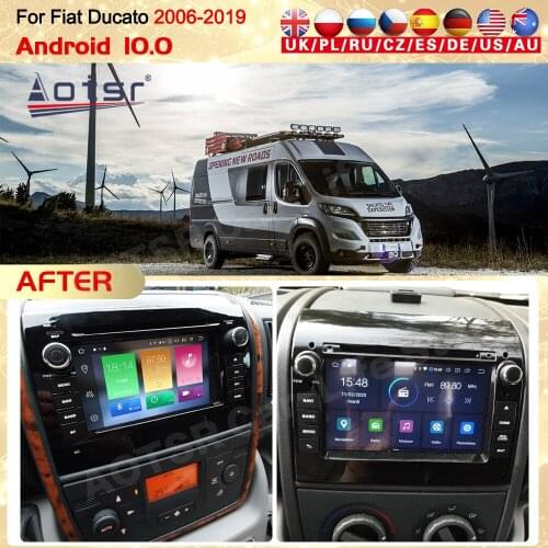 2 Din Carplay Multimedia Stereo Android 10 Player For FIAT Ducato 2011 2012 2013 2014 2015 GPS Auto Car Radio Receiver Head Unit