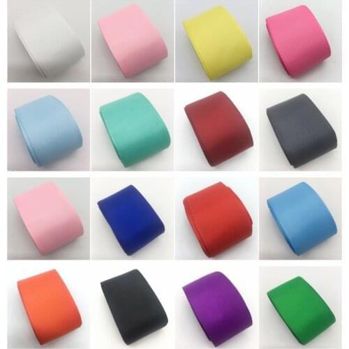 5yards/lot 1-1/2" 38mm Grosgrain Ribbon Wedding Christmas Party Decoration DIY Gift Packing DIY Sewing Craft