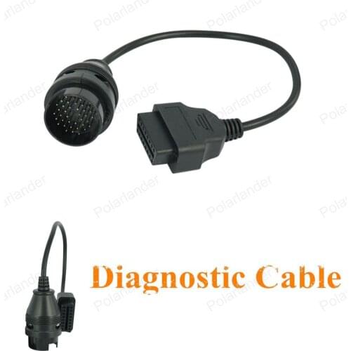 Car Diagnostic Cable OBD OBD 2 Interface 16 Pin TO 38 Pin for B-enz Free Shipping Diagnostic Adapter Connector