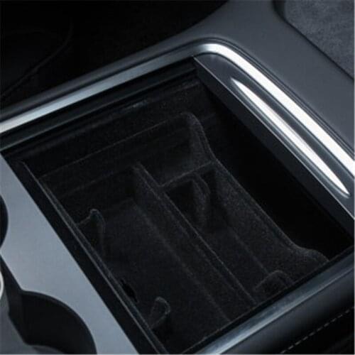 Car Center Console Armrest Arm Rest Storage Box Container Organizer Case Tray Organizer For Tesla Model 3 2021 / Model Y 2021