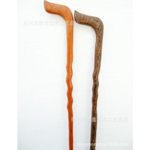 Priced at direct wenge wood African mahogany cane / crutch old red rosewood crutches Easy