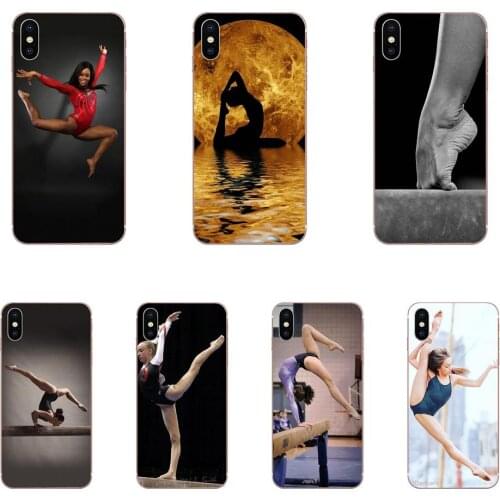 Love Gymnastics Balance Beam For Xiaomi Mi CC9 CC9E 9T mi10 mi9 mi8 note 9 10 pro lite SE Mi A1 A2 A3 TPU Print Case